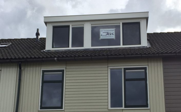 Nieuwe dakkapel met hoge isolatiewaarde