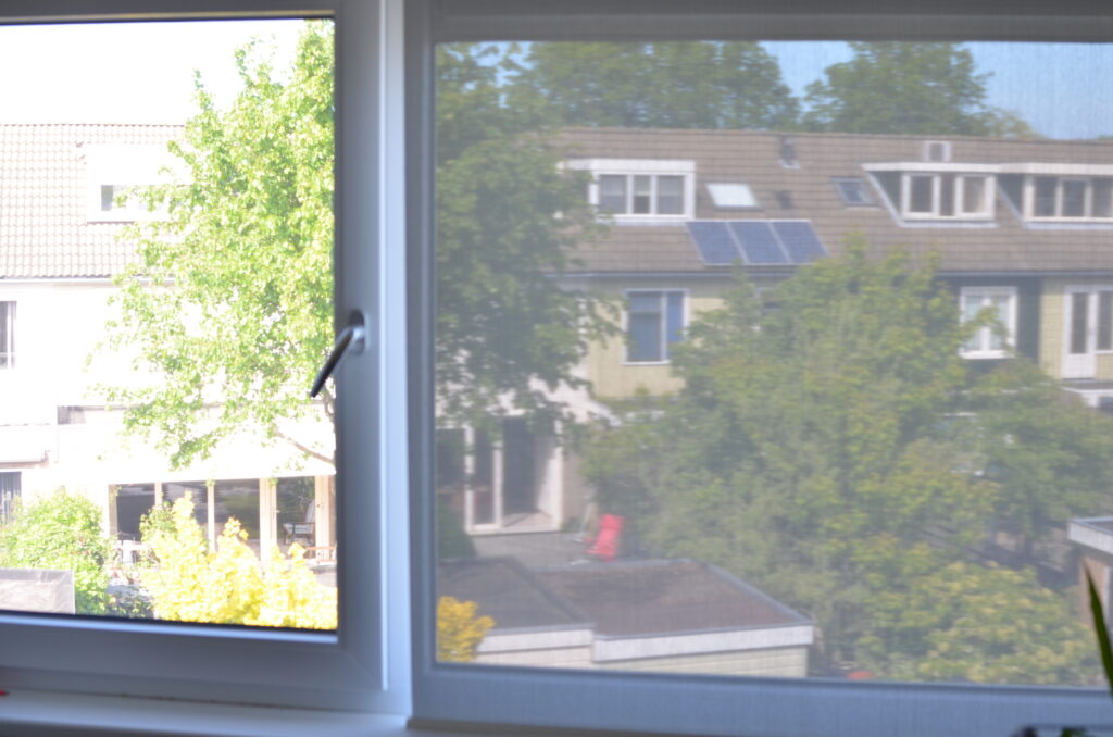 Zicht naar buiten en de mate van verduistering
