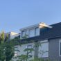 Trillingsdemping airco op houten dakkapel